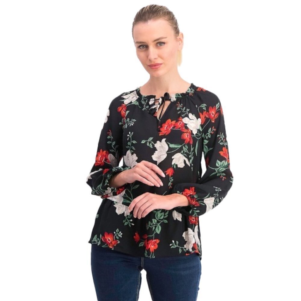 🆕 ❤️ OLD NAVY Fooral Blouse Size XXL